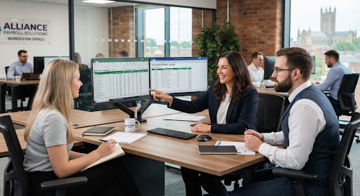 The Alliance Payroll bureau team at work